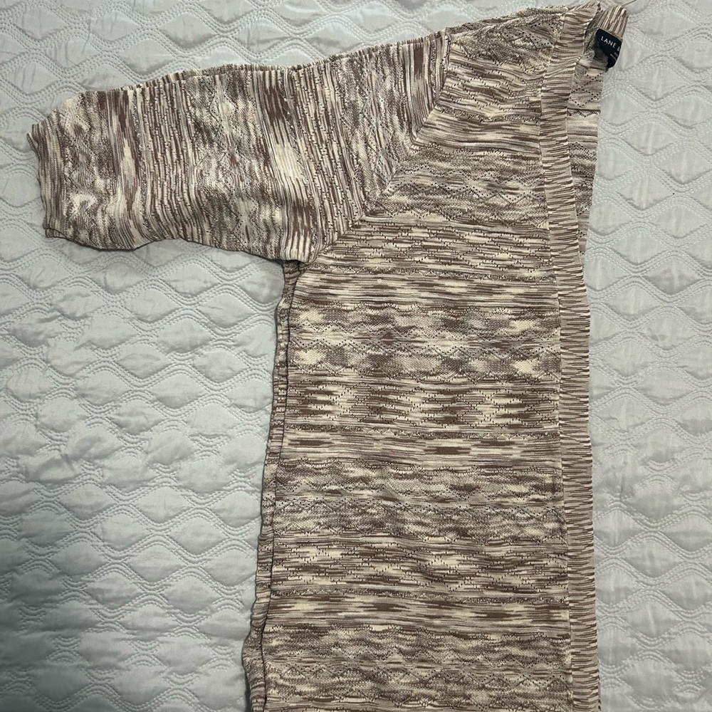 Women’s cardigan brown /beige 18/20, new without tags